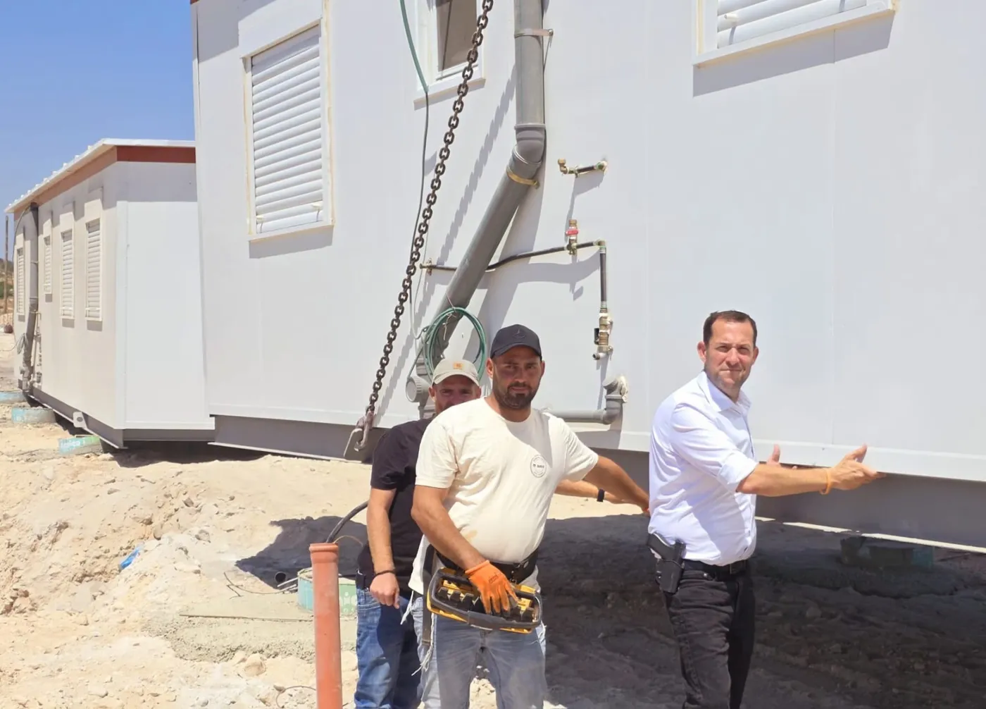 היסטוריה בצפון השומרון: מבני מגורים ראשונים הוצבו בשטח היישוב גנים